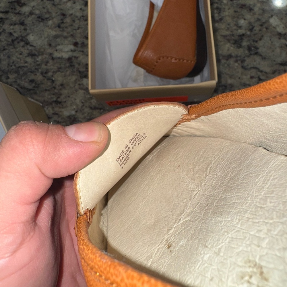 Michael Kors Women's Brown Leather Loafers - Picture 5 of 5